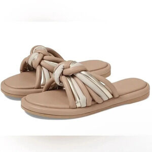 NEW Seychelles Simply the Best Sandal Slides in Sand Multi Sz 8.5